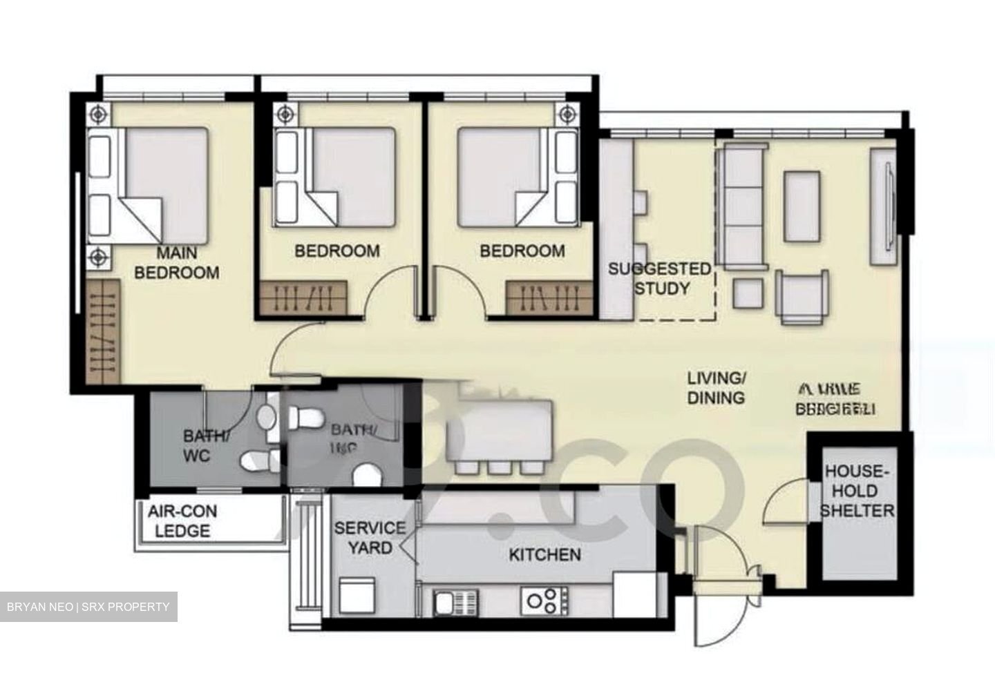 Blk 783C Woodlands Pasture I (Woodlands), HDB 5 Rooms #455776861